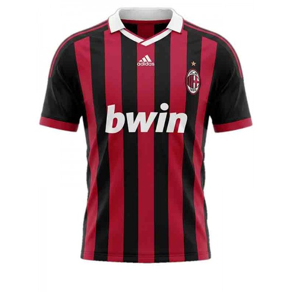 AC milan home jersey mens retro shirt 2009-2010